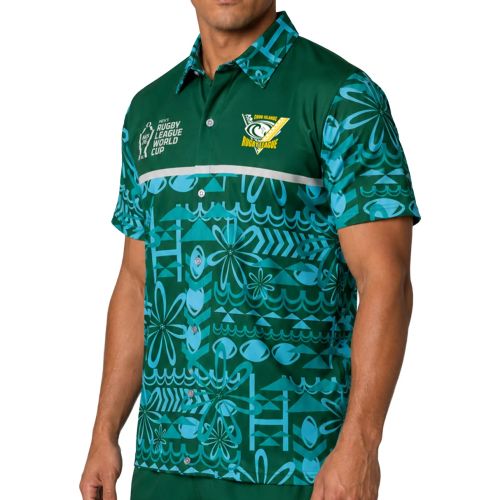 COOK ISLANDS RLWC  HAWAIIAN SHIRT 2026