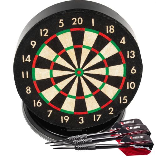 RUTHLESS MINI DESKTOP DARTBOARD | 6 INCH