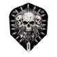 SHOT GNARLY SKULLS DART FLIGHTS