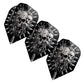 SHOT GNARLY SKULLS DART FLIGHTS