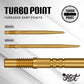 SHOT TURBO GOLD STEEL DART POINTS