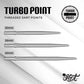 SHOT TURBO SILVER STEEL DART POINTS