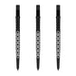 SHOT GOTH BLACK TURBO DART POINTS