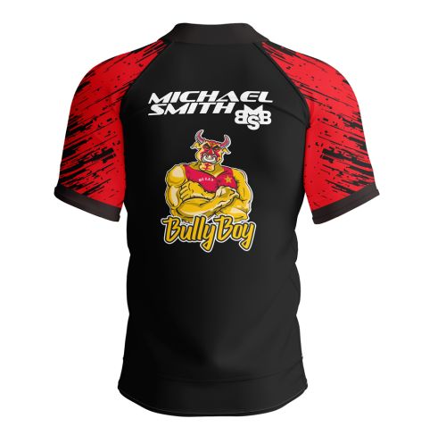 SHOT MICHAEL SMITH RED STRIP DART POLO