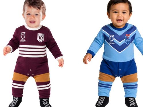 STATE OF ORIGIN INFANT FOOTYSUIT