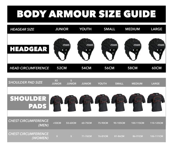 STEEDEN GALAXY 12 HEADGEAR | BLACK