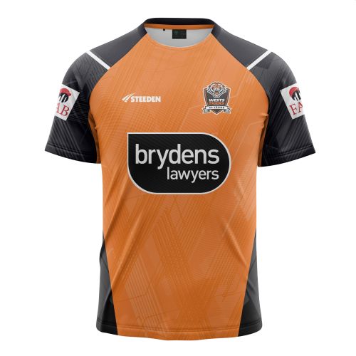 STEEDEN WEST TIGERS PLAYERS REPLICA TRAINING TEE 2024