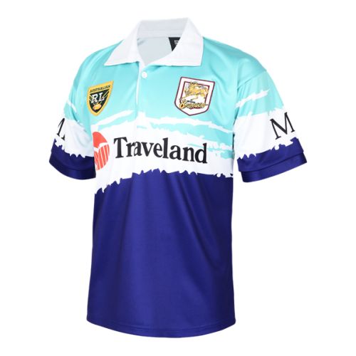 BRISBANE BRONCOS 1995 SEVENS RETRO JERSEY