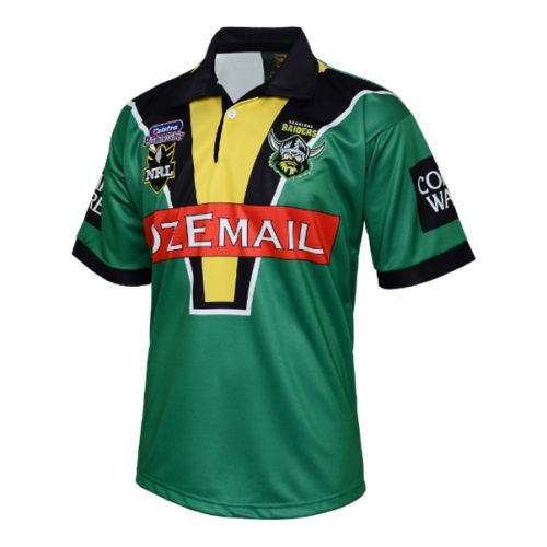 CANBERRA RAIDERS 2001 RETRO JERSEY