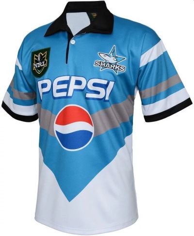 CRONULLA-SUTHERLAND SHARKS 1998 RETRO JERSEY