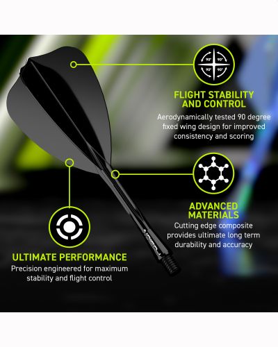 WINMAU FUSION INTEGRATED ARROW FLIGHTS