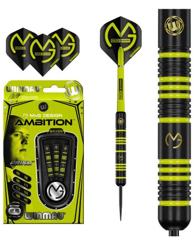 WINMAU MVG AMBITION BRASS DART SET