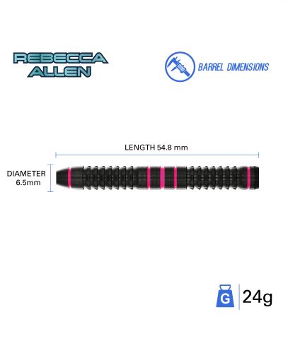 WINMAU REBECCA ALLEN 90% TUNGSTEN