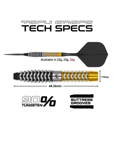 WINMAU XION 90% TUNGSTEN SWITCH POINT | TORPEDO