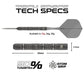 WINMAU MVG TS PRO 90% SWITCH POINT DARTS