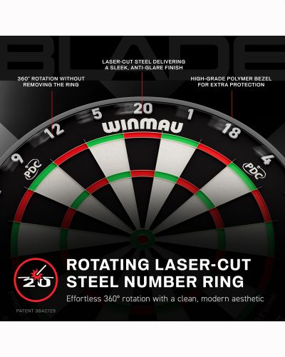 WINMAU BLADE X DARTBOARD