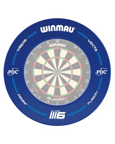 WINMAU BLADE 6 PDC BLUE DARTBOARD SURROUND