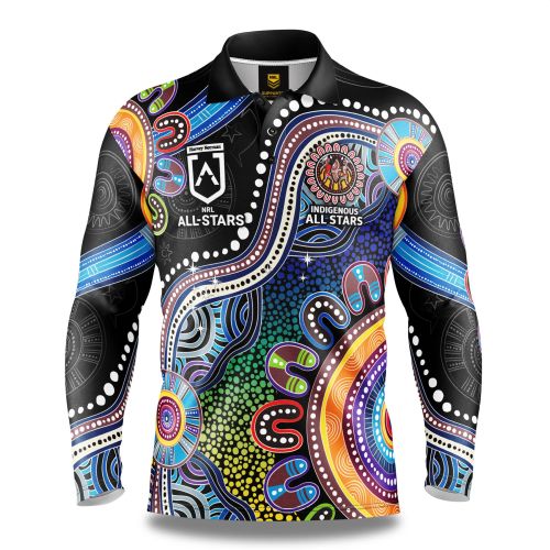 NRL INDIGENOUS ALLSTARS HERITAGE FISHING SHIRT