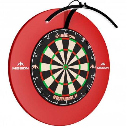 MISSION TORUS 100 FOLDING PORTABLE DARTBOARD LIGHTING