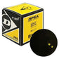 DUNLOP PRO YELLOW DOUBLE DOT SQUASH BALL