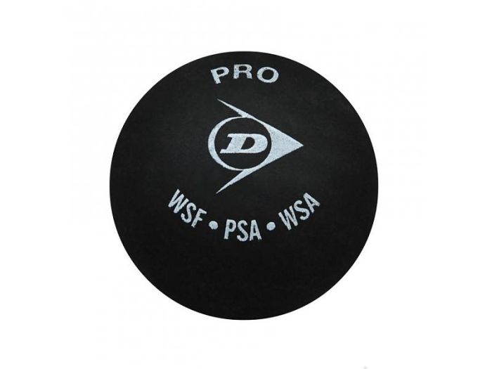 DUNLOP PRO YELLOW DOUBLE DOT SQUASH BALL