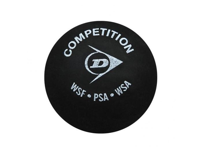 DUNLOP COMPETITION  SINGLE  DOT  SQUASH BALL