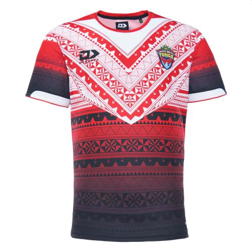 DYNASTY TONGA RL WORLD CUP WARM UP TEE