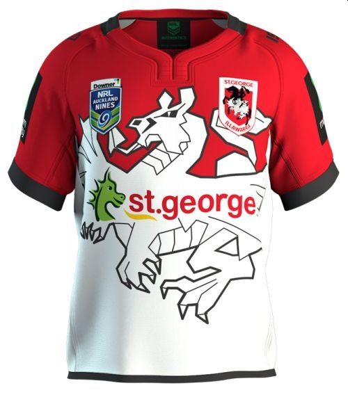 ISC DRAGONS KIDS 9S JERSEY