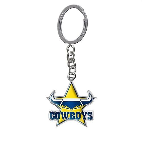 NRL ENAMEL LOGO KEYRING