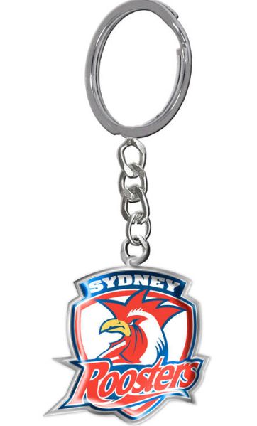 NRL ENAMEL LOGO KEYRING