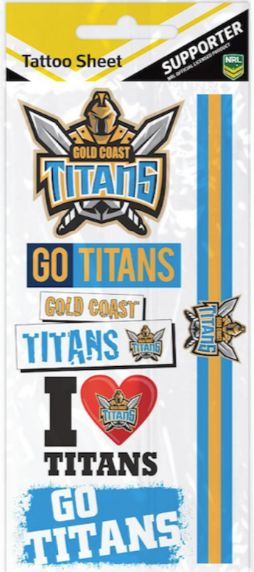 NRL TATTOO TEAM SHEET