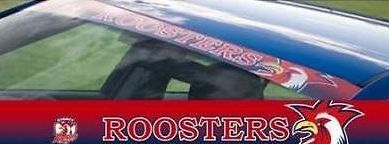 NRL CAR SUNVISOR DECAL