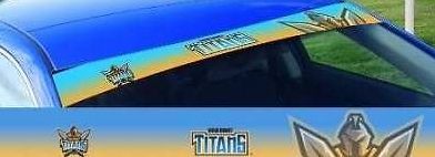 NRL CAR SUNVISOR DECAL