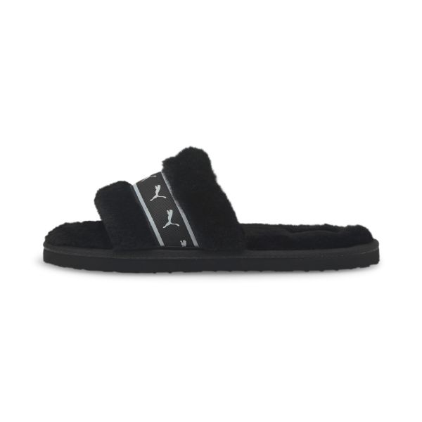 PUMA WOMENS FLUFF REMIX SLIDES