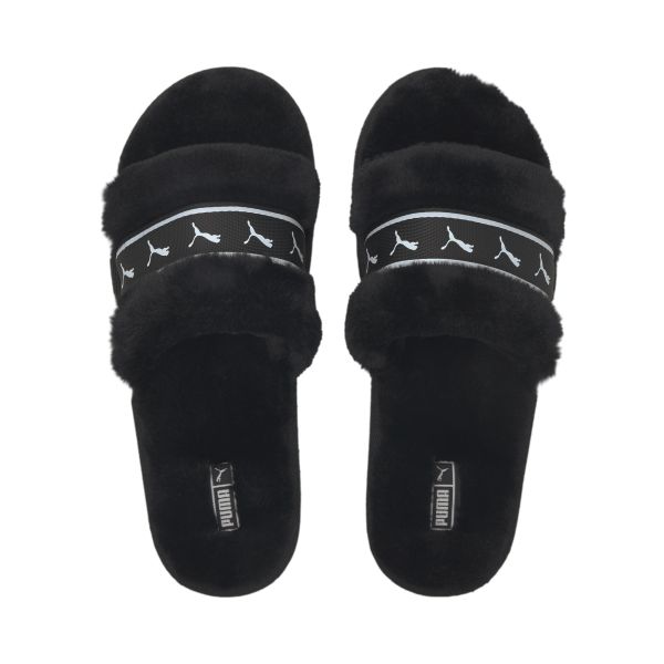 PUMA WOMENS FLUFF REMIX SLIDES