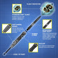 SHOT SCIMITAR STEEL TIP DART SET