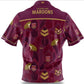 STATE OF ORIGIN QUEENSLAND HAWAIIAN SHIRT