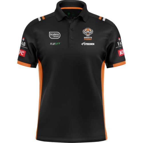 STEEDEN WEST TIGERS PLAYERS MEDIA POLO 2023