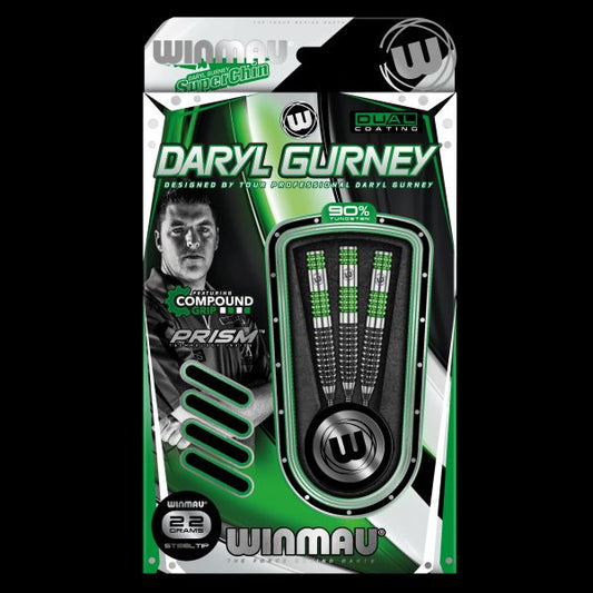 WINMAU DARYL GURNEY GREEN 90% TUNGSTEN